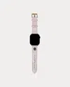Lilly Pulitzer Leather Apple Watch Band In Gold