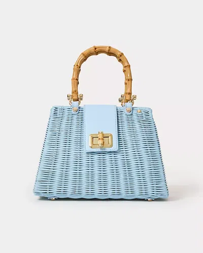 Lilly Pulitzer Leena Top Handle Bag In Blue