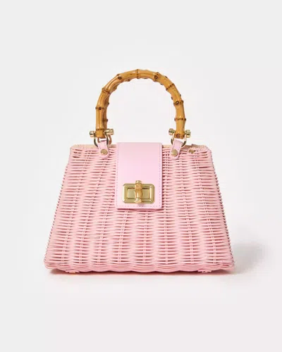 Lilly Pulitzer Leena Top Handle Bag In Pink Muse