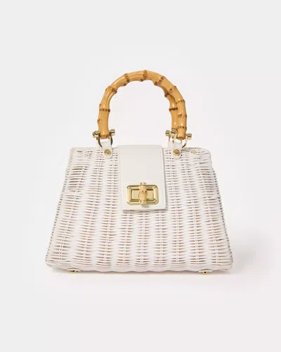 Lilly Pulitzer Leena Top Handle Bag In Resort White