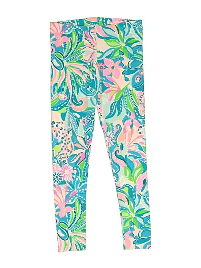 Pre-owned Lilly Pulitzer Kids' Leggings In Blue