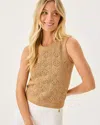 Lilly Pulitzer Lenalie Sweater Shell In Brown