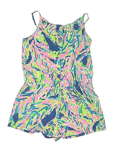 Pre-owned Lilly Pulitzer Kids' Leotard In Blue