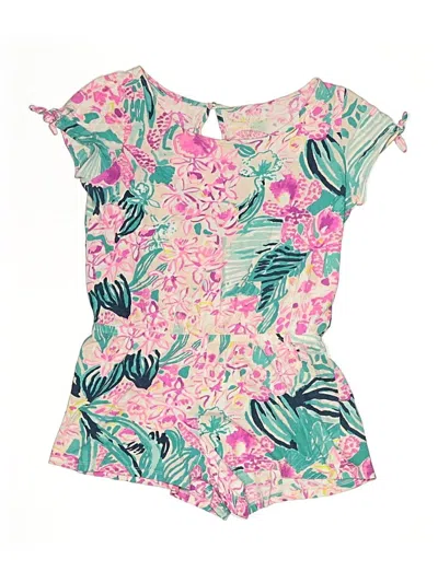 Pre-owned Lilly Pulitzer Kids' Leotard In Pink