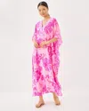 Lilly Pulitzer Levy V-neck Silk Maxi Caftan In Multi