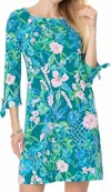 Lilly Pulitzer Lidia Boatneck Dress In Multi Hot On The Vine