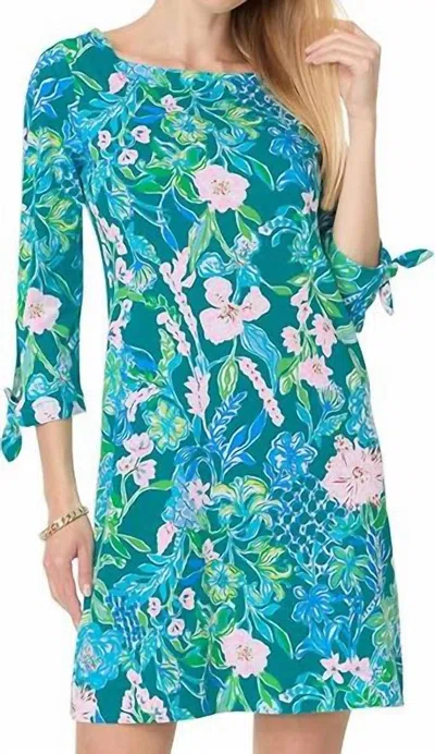 Lilly Pulitzer Lidia Boatneck Dress In Multi Hot On The Vine