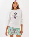 Lilly Pulitzer Lilly Hearts Disney Ballad Sweatshirt In Multi Lilly Hearts Disney Graphic