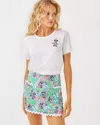 Lilly Pulitzer Lilly Hearts Disney Clairmont Trimmed Knit Top In Multi Lilly Hearts Disney Graphic Small