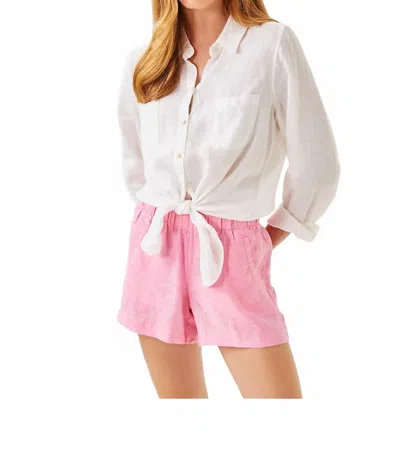 Lilly Pulitzer Lilo Shorts In Rousseau Pink