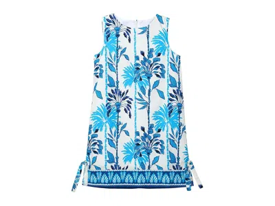 Lilly Pulitzer Little Lilly Classic Shift (toddler/little Kid/big Kid) Girl's Dress Coconut Swayin In The Breeze En In Blue