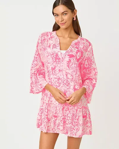 Lilly Pulitzer Livana Cover-up In Brown