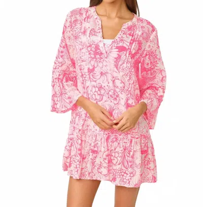 Lilly Pulitzer Livana Cover Up Dress In Cherry Blossom Pink Fleur De Lilly In Multi