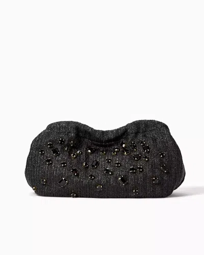 Lilly Pulitzer Lolamie Clutch In Noir