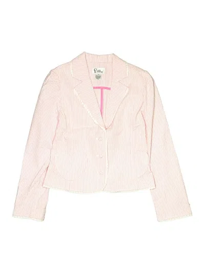 Pre-owned Lilly Pulitzer Kids' Long Sleeve Blouse In Pink