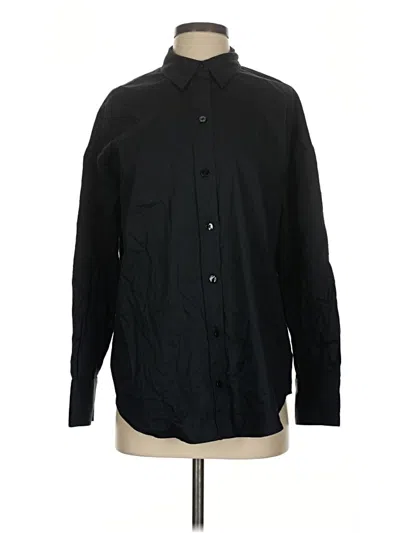 Pre-owned Lilly Pulitzer Long Sleeve Button Down Shirt In Black