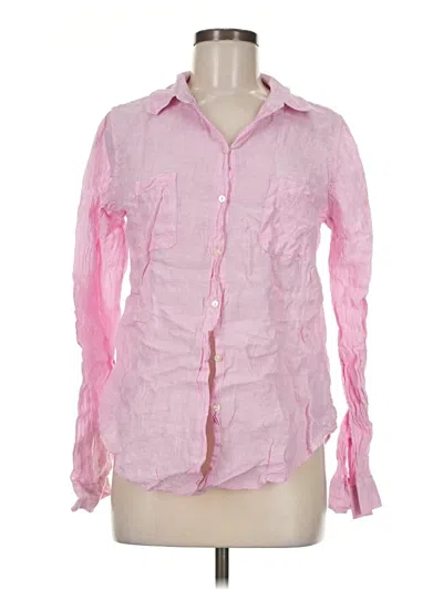Pre-owned Lilly Pulitzer Long Sleeve Button Down Shirt In Pink