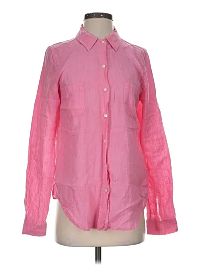 Pre-owned Lilly Pulitzer Long Sleeve Button Down Shirt In Pink