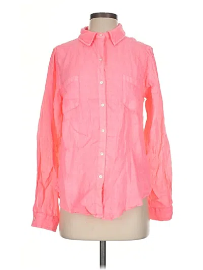 Pre-owned Lilly Pulitzer Long Sleeve Button Down Shirt In Pink