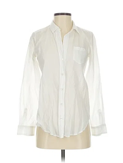 Pre-owned Lilly Pulitzer Long Sleeve Button Down Shirt In White
