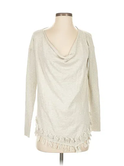 Pre-owned Lilly Pulitzer Long Sleeve T-shirt In White