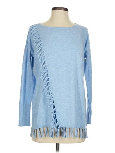 Pre-owned Lilly Pulitzer Long Sleeve T-shirt In Blue