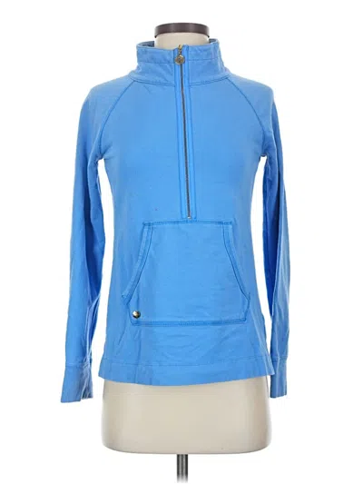 Pre-owned Lilly Pulitzer Long Sleeve T-shirt In Blue