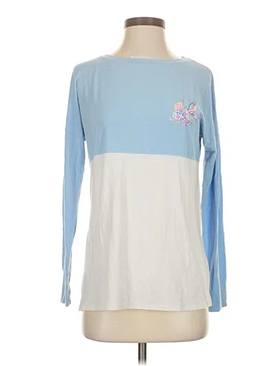 Pre-owned Lilly Pulitzer Long Sleeve T-shirt In Blue