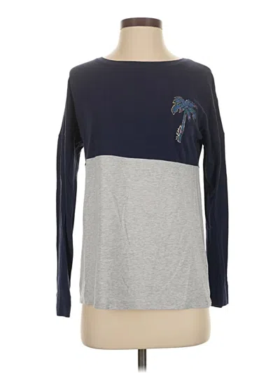 Pre-owned Lilly Pulitzer Long Sleeve T-shirt In Gray