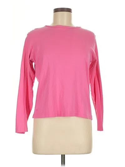 Pre-owned Lilly Pulitzer Long Sleeve T-shirt In Pink