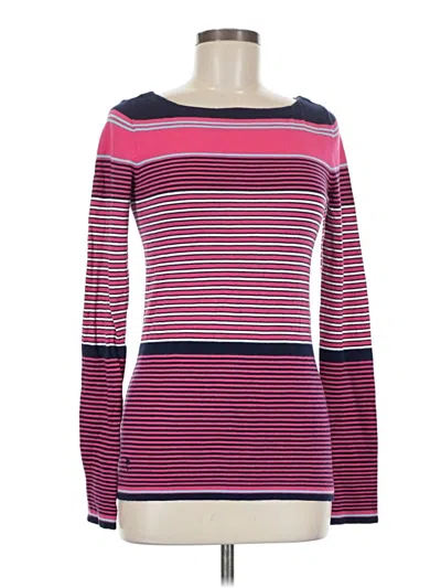 Pre-owned Lilly Pulitzer Long Sleeve T-shirt In Pink