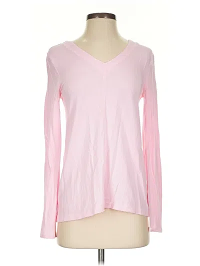 Pre-owned Lilly Pulitzer Long Sleeve T-shirt In Pink