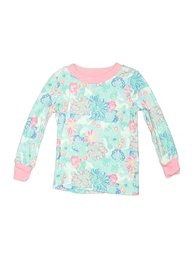 Pre-owned Lilly Pulitzer Kids' Long Sleeve T-shirt In Pink
