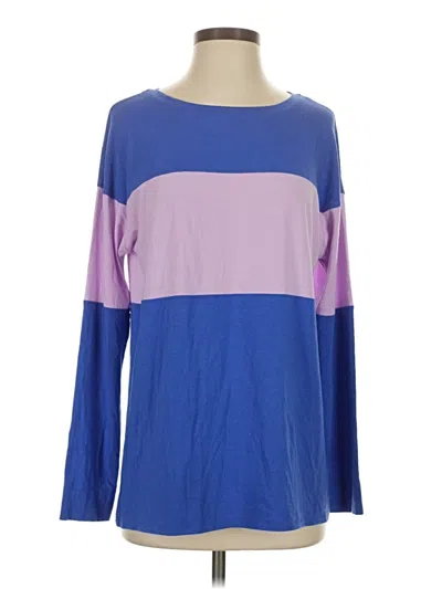 Pre-owned Lilly Pulitzer Long Sleeve T-shirt In Purple