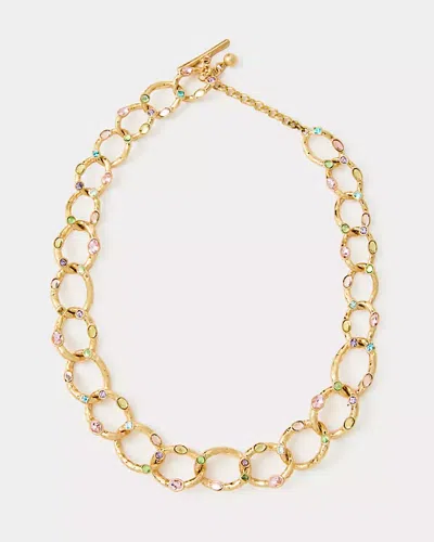 Lilly Pulitzer Loren Hope Almeria Link Necklace In Gold