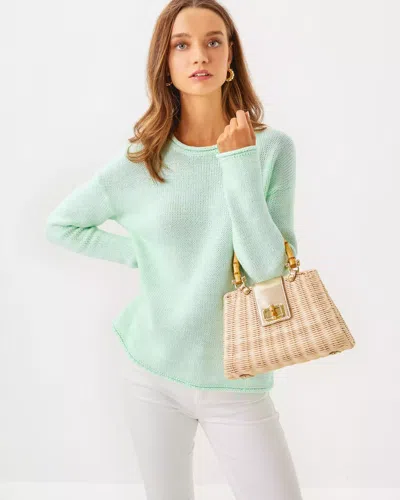 Lilly Pulitzer Lotan Sweater In Creme De Menthe Marl