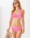 Lilly Pulitzer Louie Bikini Top In Rousseau Pink