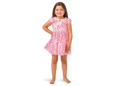 Lilly Pulitzer Louise Dress (toddler/little Kid/big Kid) Girl's Dress Confetti Pink Lil Rosanna : 3t Toddler