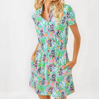 Lilly Pulitzer Love Active Dress In Multi Lilly Hearts Disney