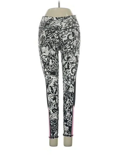 Pre-owned Lilly Pulitzer Luxletic Active Pants In Black
