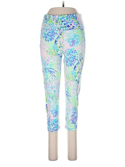 Pre-owned Lilly Pulitzer Luxletic Active Pants In Blue