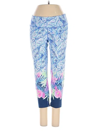 Pre-owned Lilly Pulitzer Luxletic Active Pants In Blue