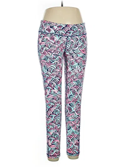 Pre-owned Lilly Pulitzer Luxletic Active Pants In Blue