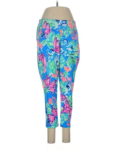 Pre-owned Lilly Pulitzer Luxletic Active Pants In Blue