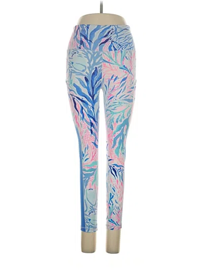Pre-owned Lilly Pulitzer Luxletic Active Pants In Blue