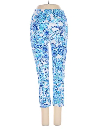Pre-owned Lilly Pulitzer Luxletic Active Pants In Blue