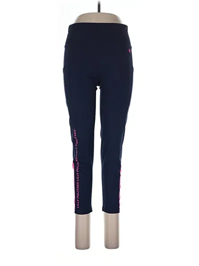 Pre-owned Lilly Pulitzer Luxletic Active Pants In Blue