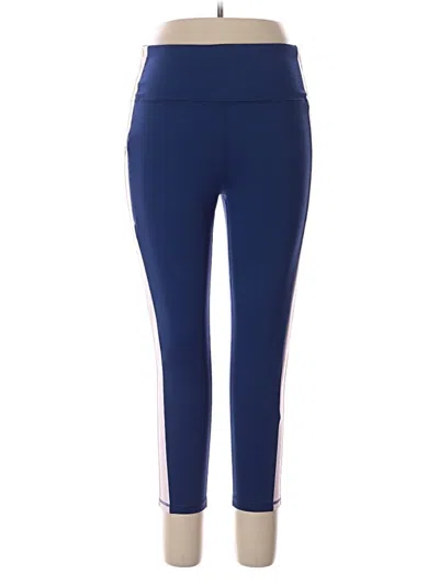 Pre-owned Lilly Pulitzer Luxletic Active Pants In Blue