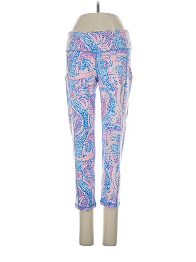Pre-owned Lilly Pulitzer Luxletic Active Pants In Blue