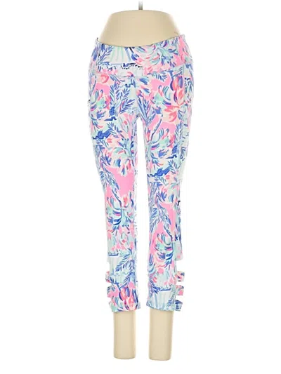 Pre-owned Lilly Pulitzer Luxletic Active Pants In Pink